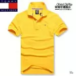 2019U tee shirt tommy hilfiger hommes genereux high-necked tommy th096 jaune